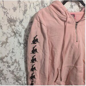 Penthouse x The Married to the Mob Dancer Zip Jacket hood